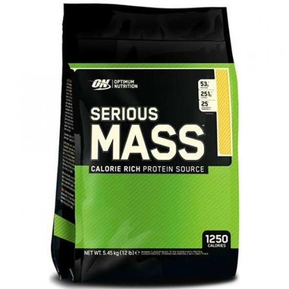 Optimum Nutrition Serious Mass Banana 5450GR ürün görseli 1