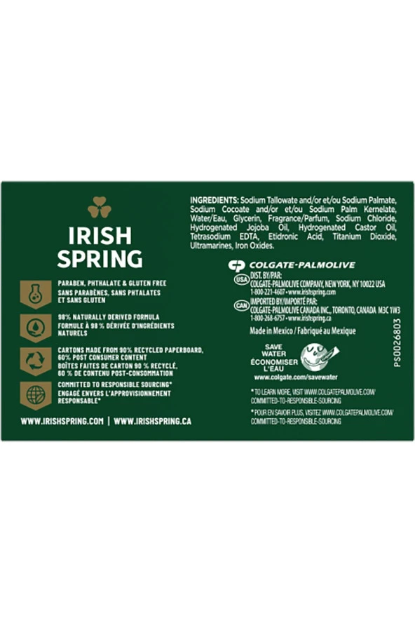 Irish Spring Active Scrub Sabun 3lü Paket - Resim 2
