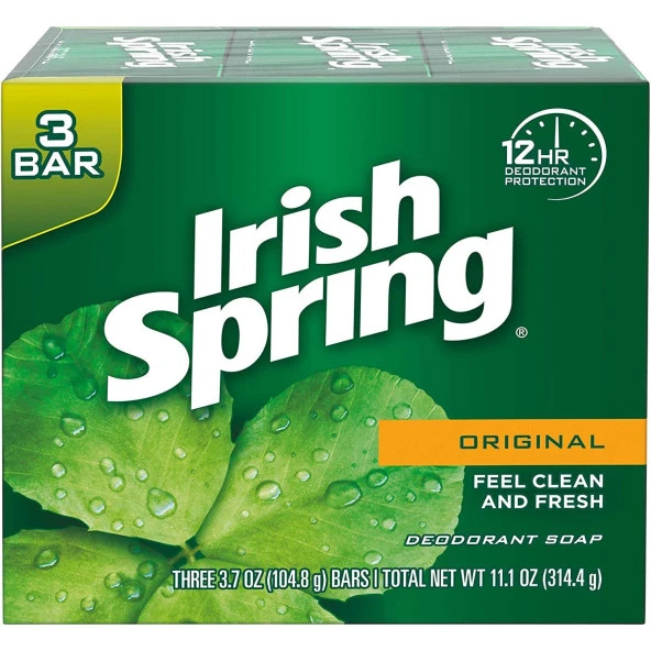 Irish Spring Original Sabun 3lü Paket ürün görseli 1