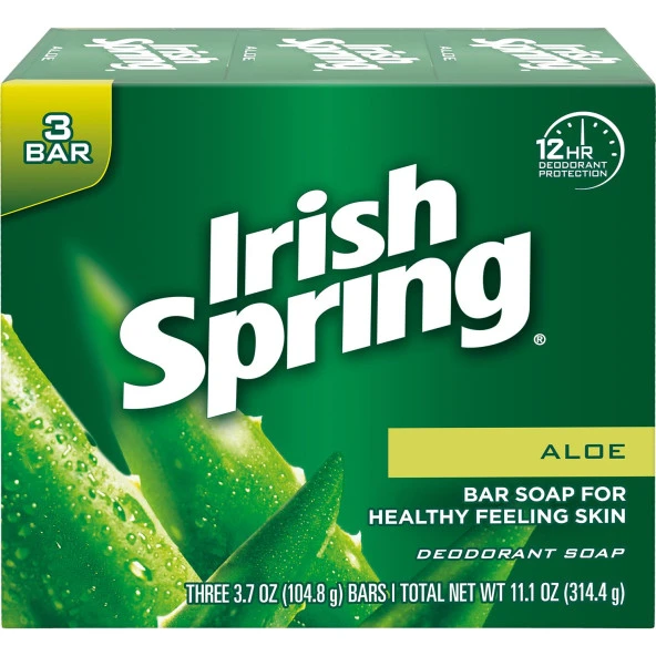 Irish Spring Aloe Sabun 3lü Paket ürün görseli 1