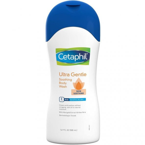 Cetaphil Ultra Nazik Yatıştırıcı Vücut Şampuanı 500ML ürün görseli 1