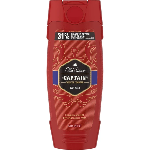 Old Spice R/C Captain Vücut Şampuanı 621ML ürün görseli 1