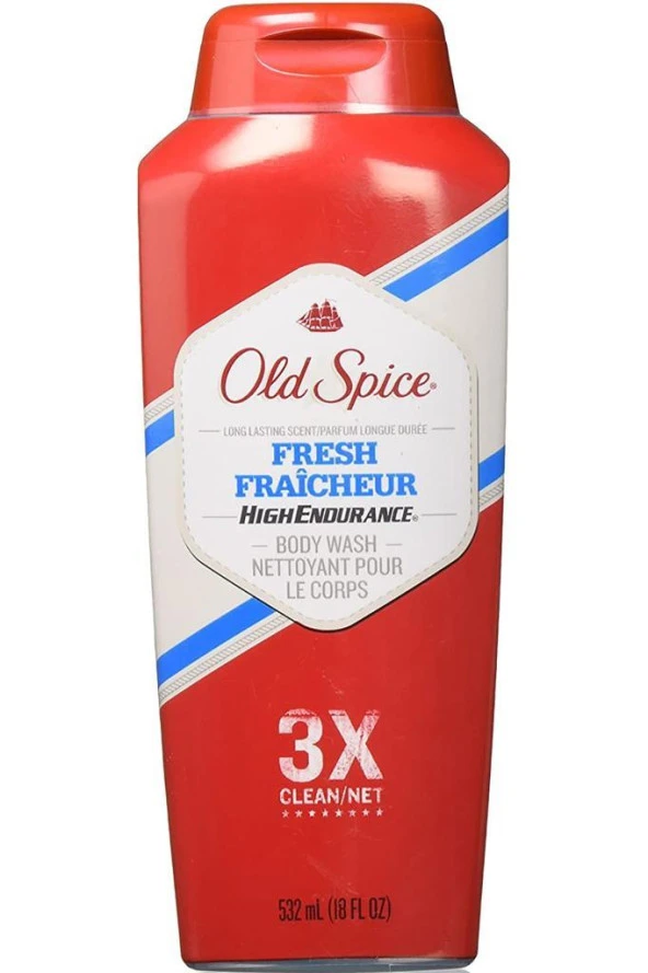 Old Spice H/E Fresh Vücut Şampuanı 532ML ürün görseli 1