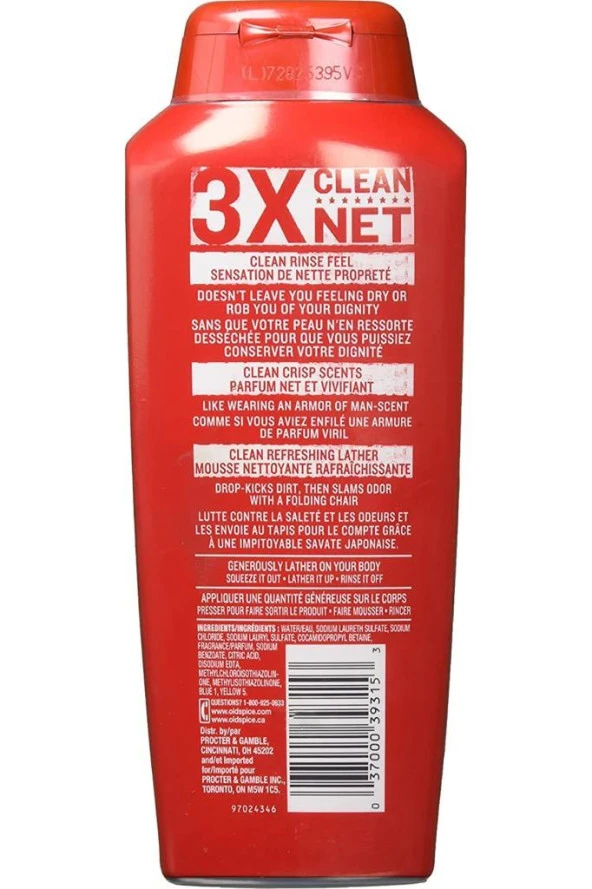 Old Spice H/E Fresh Vücut Şampuanı 532ML - Resim 2