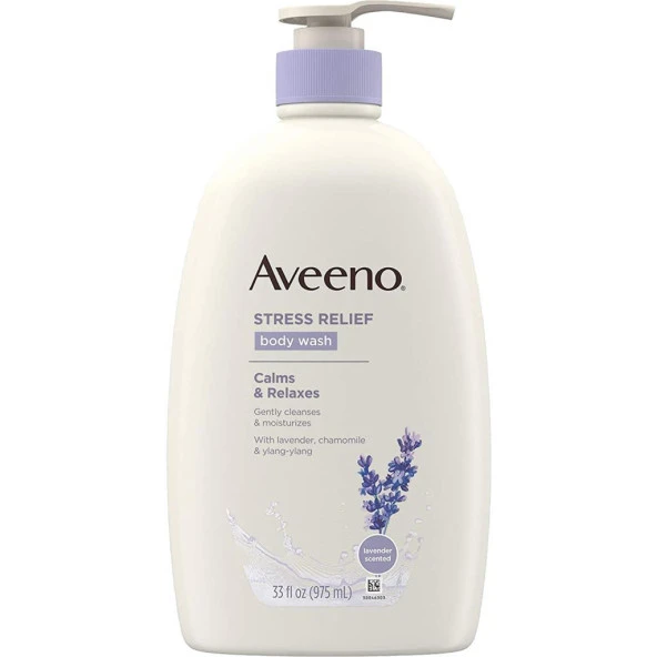 Aveeno Stress Relief Lavanta Kokulu Vücut Şampuanı 975ML ürün görseli 1