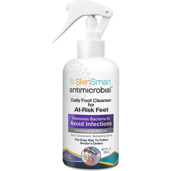 SkinSmart Günlük Ayak Temizleyici Sprey 236ML ürün görseli 1
