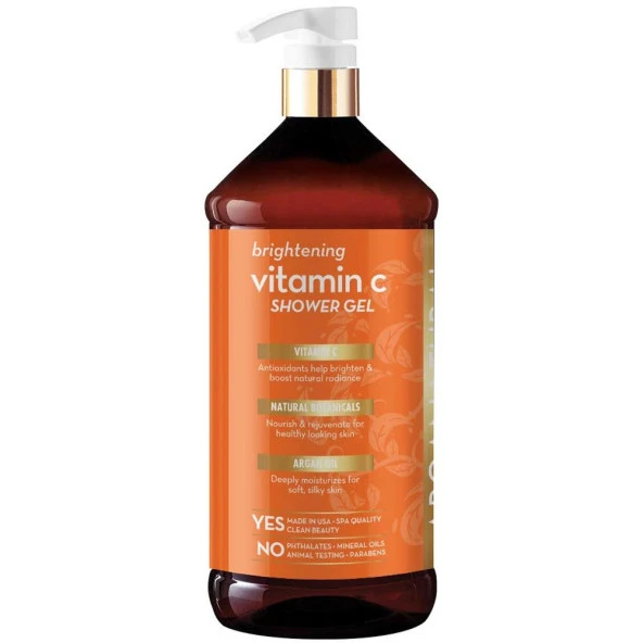 Arganatural Brightening Vitamin C Duş Jeli 960ML - Resim 2