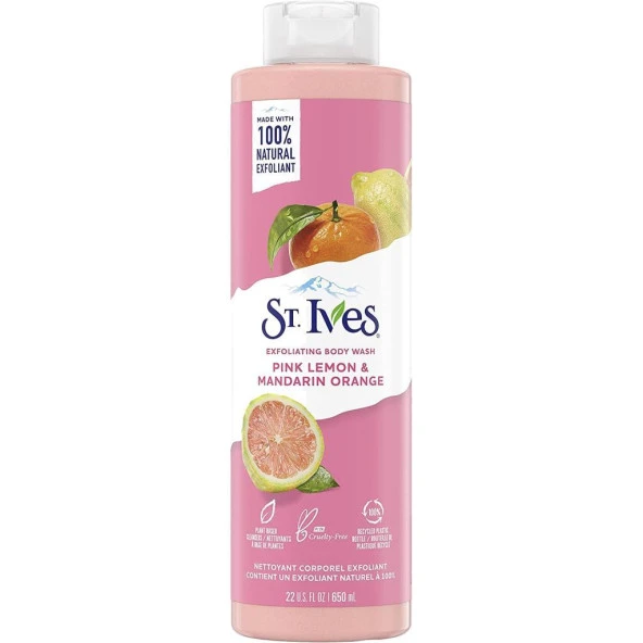 ST.Ives Pembe Limon & Mandalina Portakal Vücut Şampuanı 650ML ürün görseli 1