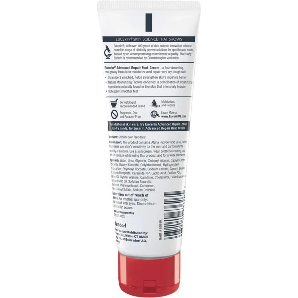 Eucerin Advanced Repair Ayak Bakım Kremi 85GR - Resim 2