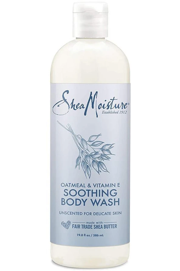 Shea Moisture Yulaf Ezmesi & E Vitamini Yatıştırıcı Kokusuz Vücut Şampuanı 586ML ürün görseli 1