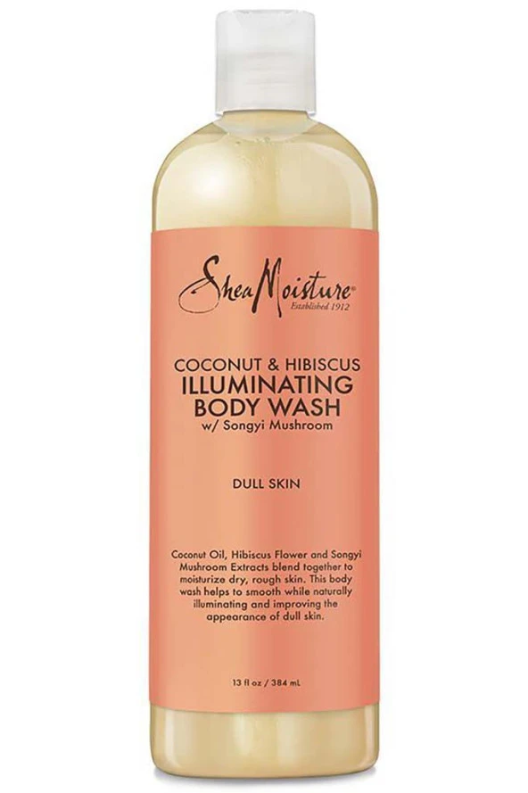 Shea Moisture Coconut & Hibiscus Aydınlatıcı Vücut Şampuanı 384ML ürün görseli 1