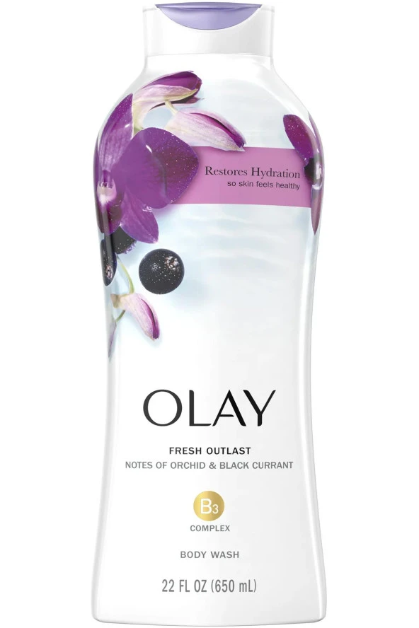 Olay Fresh Outlast Orchid & Black Currant Vücut Şampuanı 650ML ürün görseli 1