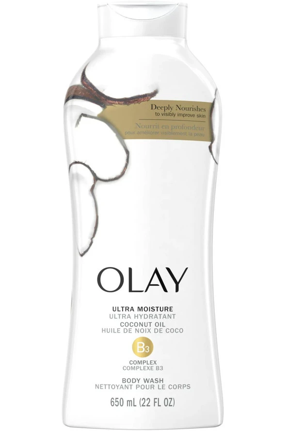 Olay Ultra Moisture Coconut Oil Vücut Şampuanı 650ML ürün görseli 1