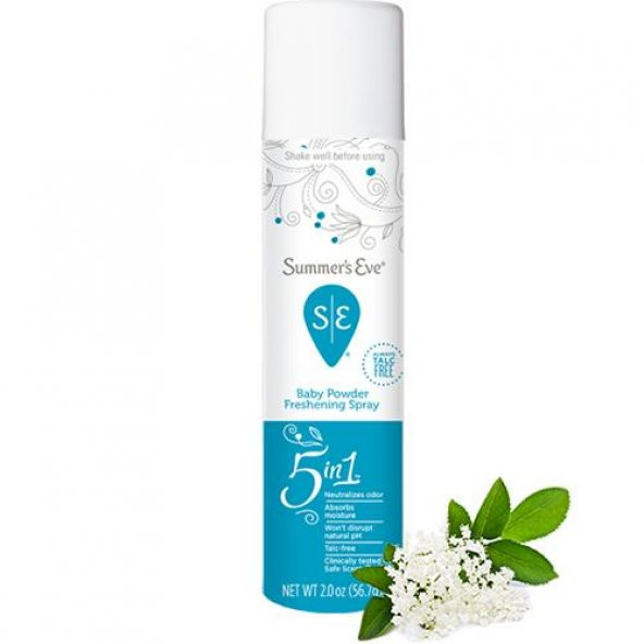 Summers Eve Baby Powder Özel Bölge Deodorant 56.7GR ürün görseli 1