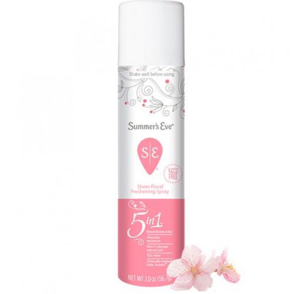 Summers Eve Sheer Floral Özel Bölge Deodorant 56.7GR ürün görseli 1