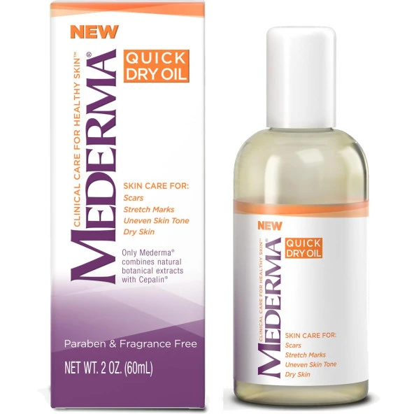 Mederma Quick Dry Oil Çatlak Karşıtı Cilt Bakım Yağı 60ML ürün görseli 1