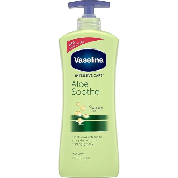 Vaseline Aloe Soothe Nemlendirici Vücut Losyonu 600ML ürün görseli 1