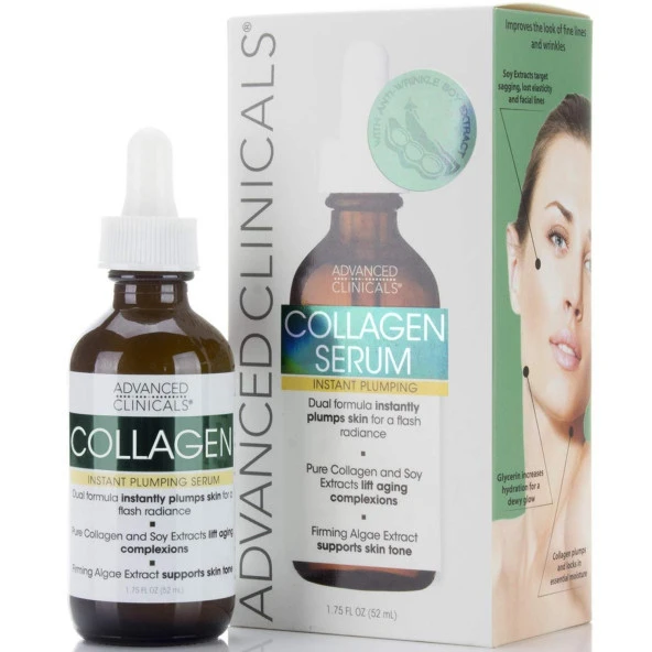 Advanced Clinicals Collagen Serum 52ML ürün görseli 1