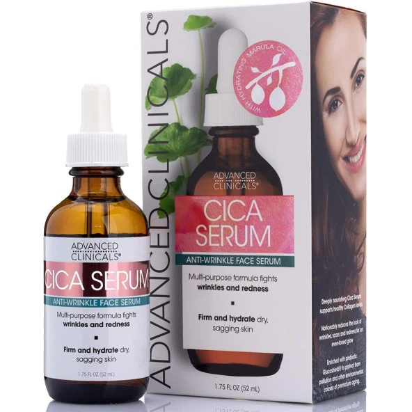 Advanced Clinicals Cica Kırşıklık Karşıtı Yüz Serumu 52ML ürün görseli 1