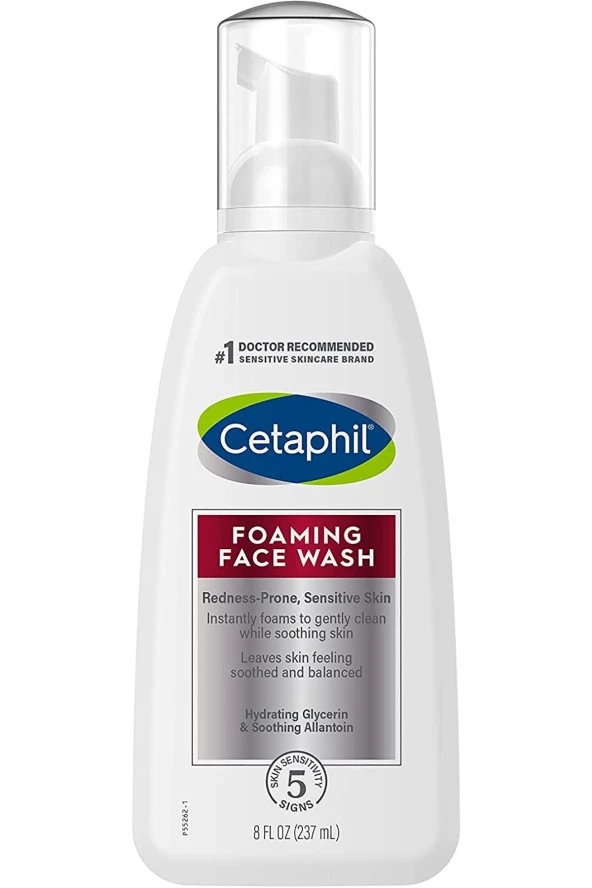 Cetaphil Kızarıklığa Eğilimli Ciltler İçin Yüz Yıkama Köpüğü 237ML ürün görseli 1