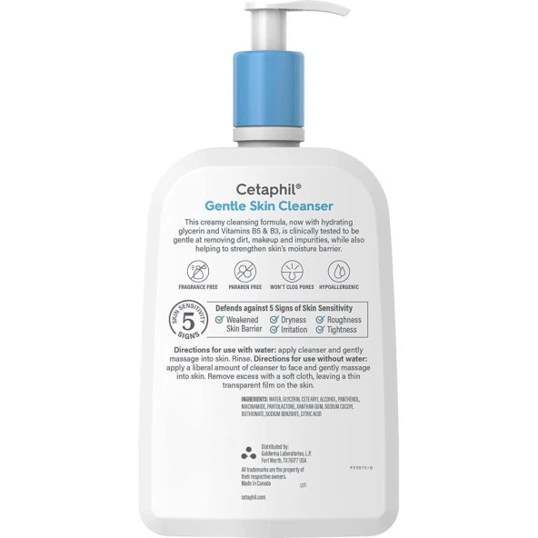 Cetaphil Nazik Cilt Temizleyici 591ML - Resim 2
