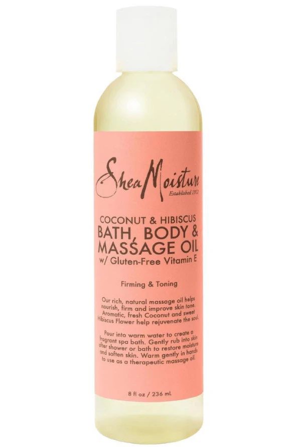 Shea Moisture Coconut & Hibiscus Masaj Yağı 236ML ürün görseli 1