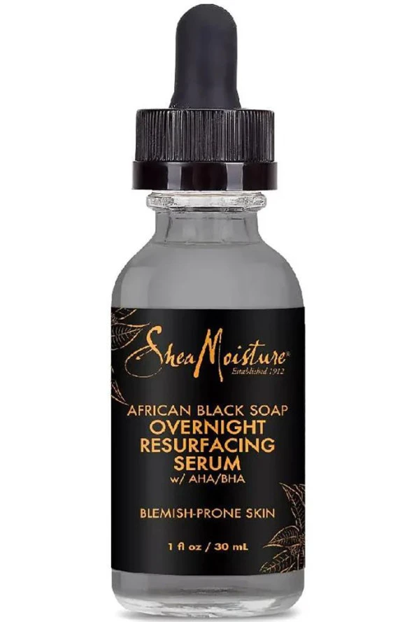 Shea Moisture Afrika Siyah Sabunu Gece Boyu Yenileyici Yüz Serumu 30ML ürün görseli 1