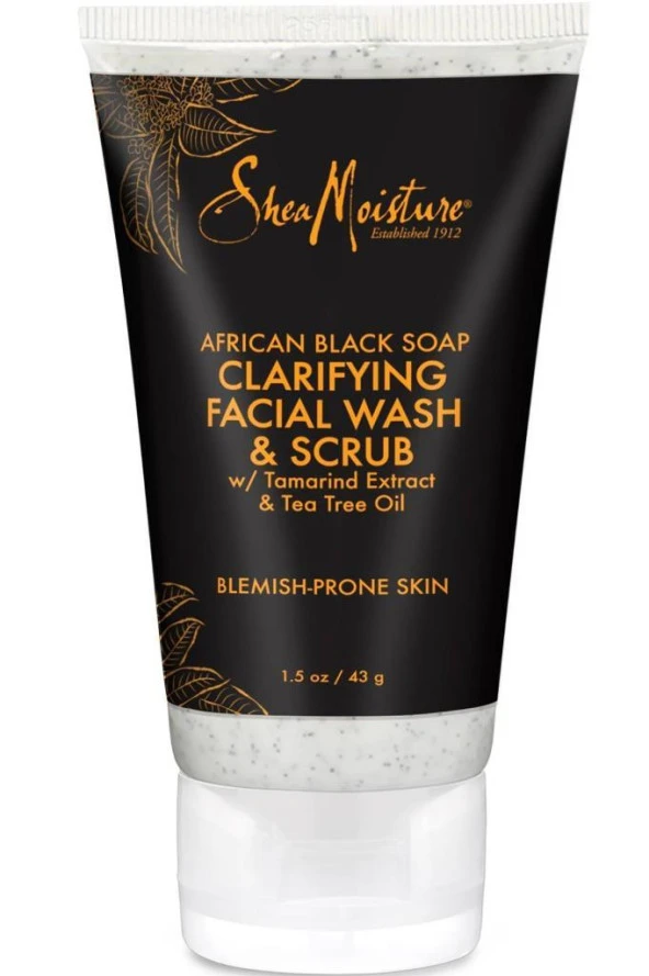 Shea Moisture Afrika Siyah Sabunu Yüz Yıkama ve Peeling 43GR ürün görseli 1