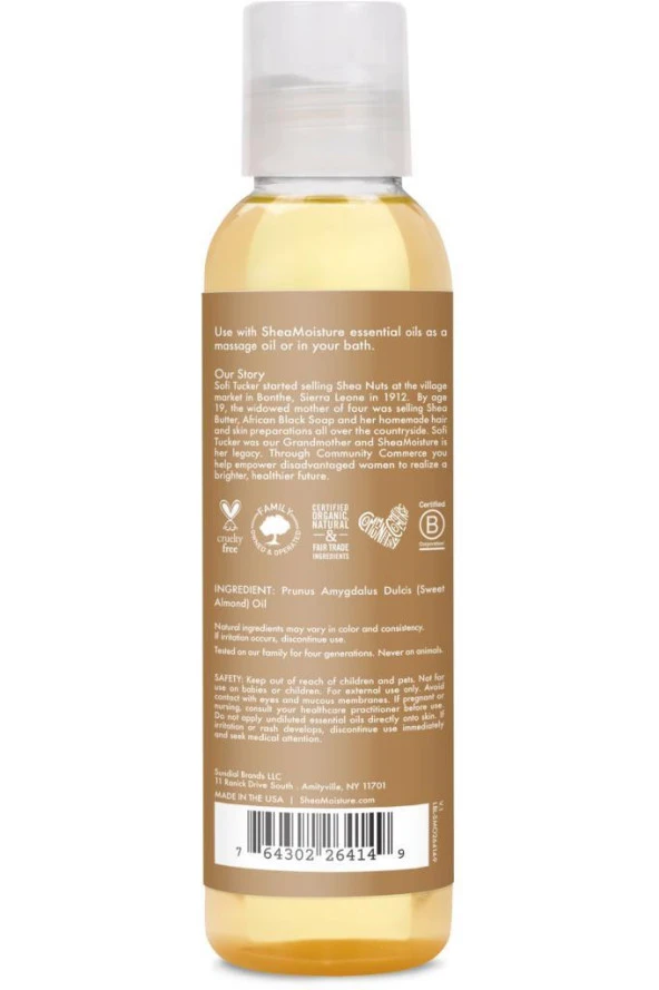 Shea Moisture Tatlı Badem Yağı 118ML - Resim 2