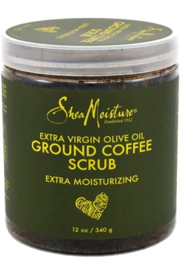Shea Moisture Sızma Zeytinyağı ve Öğütülmüş Kahve Peelingi 340GR ürün görseli 1