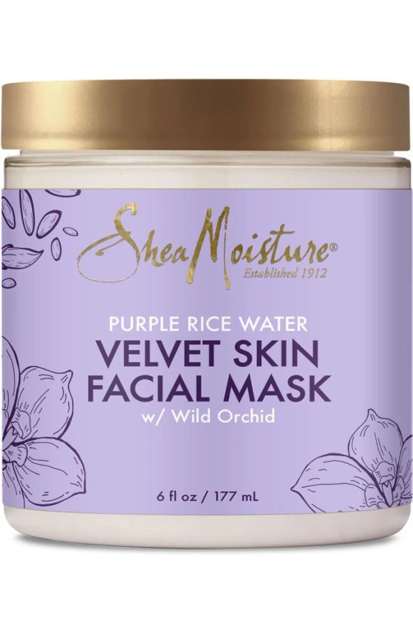 Shea Moisture Mor Pirinç Suyu Yüz Maskesi 177ML ürün görseli 1