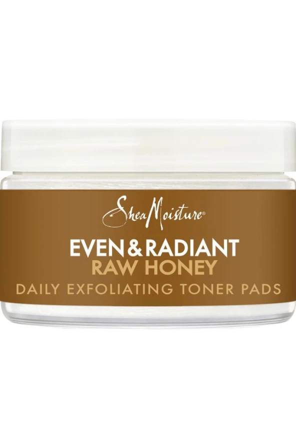 Shea Moisture Bal İçerikli Cilt Tonu Eşitleyici Peeling Toner Ped 30 Adet ürün görseli 1