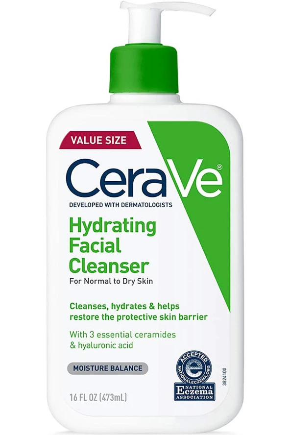 CeraVe Nemlendiren Yüz Temizleyici 473ML ürün görseli 1