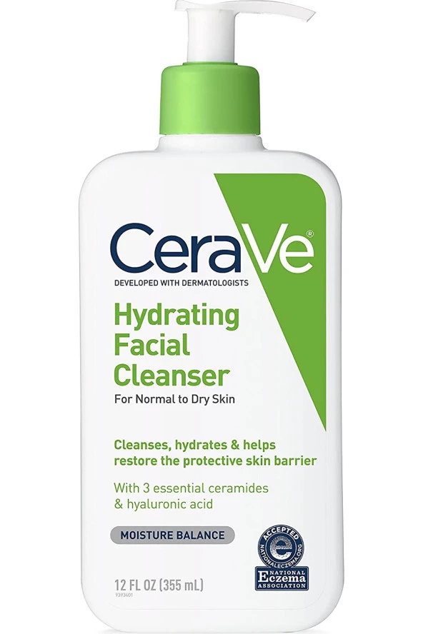 CeraVe Nemlendiren Yüz Temizleyici 355ML ürün görseli 1