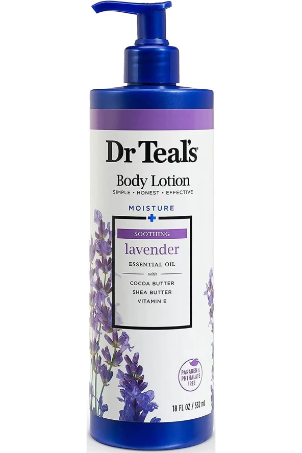 DR.Teals Yatıştırıcı Lavanta Vücut Losyonu 532ML ürün görseli 1