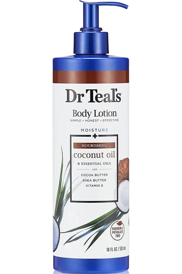 DR.Teals Besleyici Hindistan Cevizi Yağı Vücut Losyonu 532ML ürün görseli 1