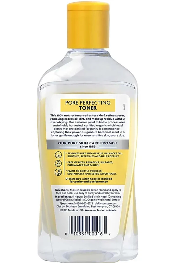 Dickinsons Witch Hazel Pore Perfecting Tonik 473ML - Resim 2