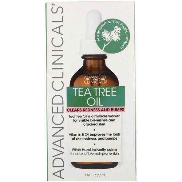 Advanced Clinicals Tea Tree Oil Serum 53ML - Resim 3