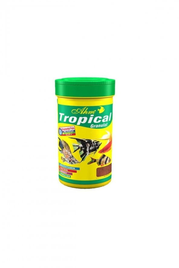 Tropical Granulat Food Tropikal Balık Yemi 250ml ürün görseli 1