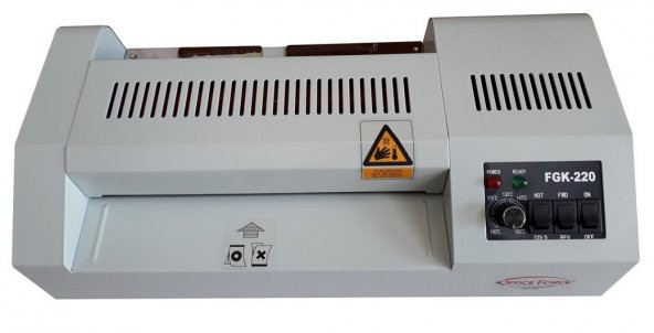 Office Force Fgk-220 A4 Analog 4 Merdaneli Pvc Kaplama Makinası ürün görseli 1