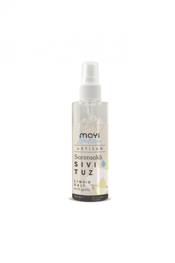Mayi Tuz Mayi Artisan Sarımsaklı Sıvı Tuz 150 Ml ürün görseli 1
