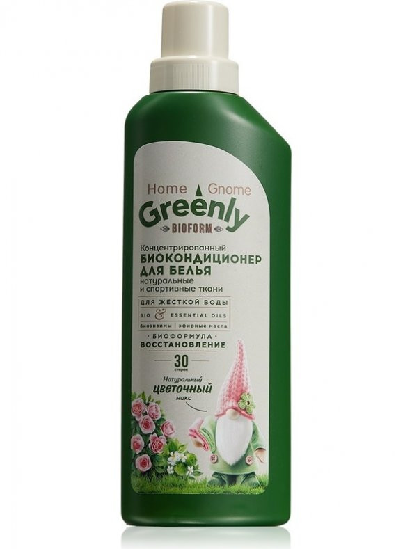 Faberlıc Home Gnome Greenly Konsantre Çamaşır Yumuşatıcı Çiçeklerin Karışımı 500 ml ürün görseli 1