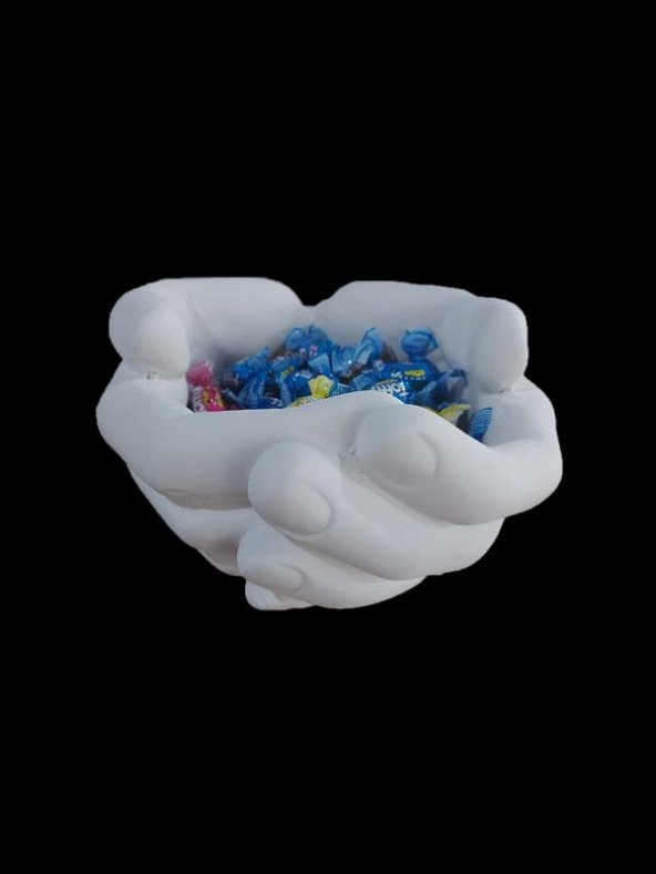 Polyester Eller Kase 24x22cm P123 ürün görseli 1
