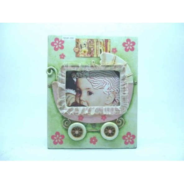 HEDİYELİK › KARIŞIK › Metal Objeler-photo frame Bebek arabası Resim çerçevesi-24,5*20*2,5 CM. ürün görseli 1