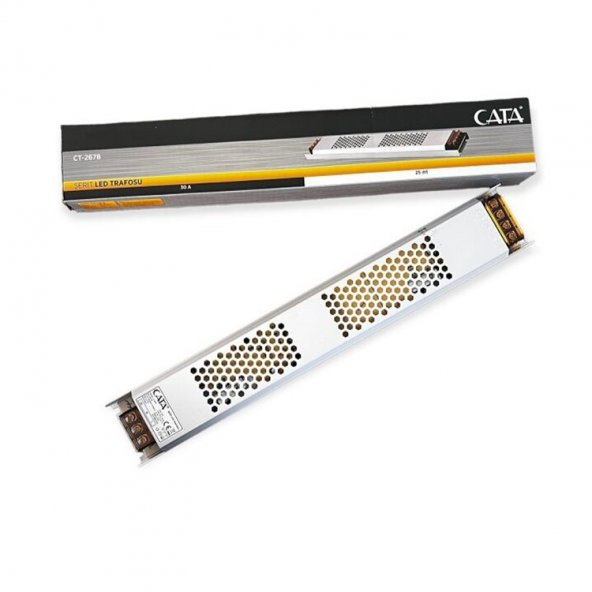 12 Volt 30 Amper Slim Kasa Güç Kaynağı Ct-2678 ürün görseli 1