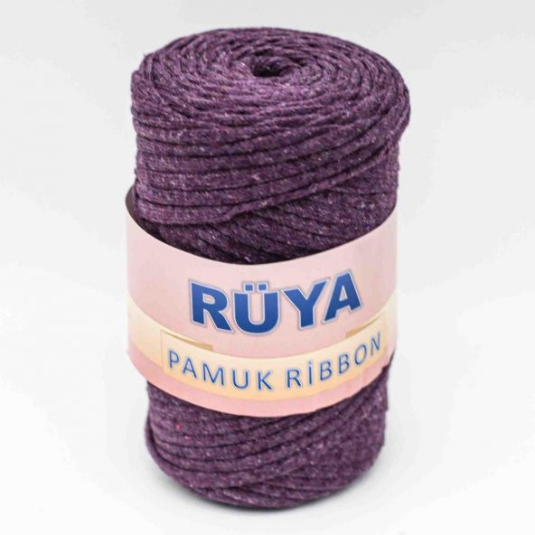 Angel Çanta Aksesuar Mor Renk Pamuk Ribbon No:5 ürün görseli 1