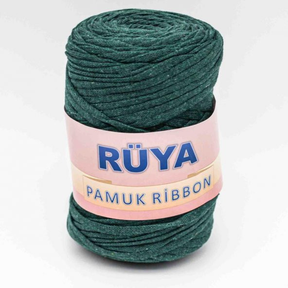 Angel Çanta Aksesuar Yeşil Renk Pamuk Ribbon No:2 ürün görseli 1