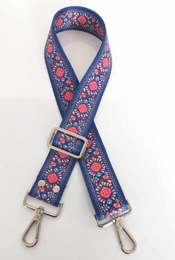 Angel Çanta Aksesuar Polyester Kolon 120X4 Cm No:15 Gümüş Metalli ürün görseli 1