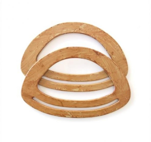 Angel Çanta Aksesuar Bambu Görünümlü Plastik Çanta Sapı B13 ürün görseli 1