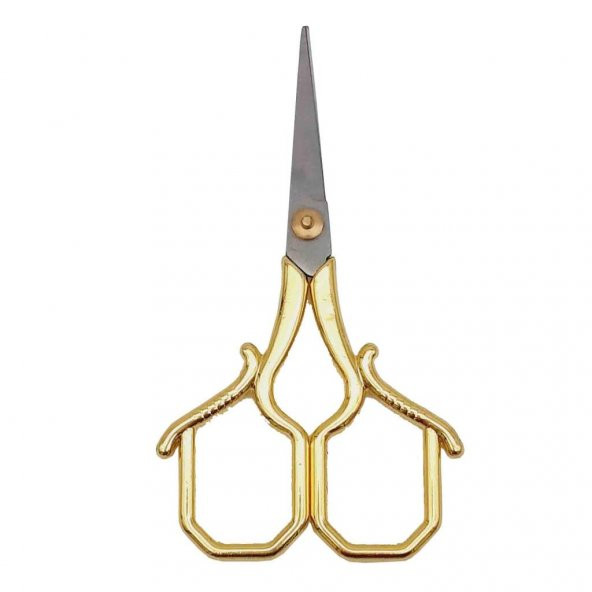 Angel Çanta Aksesuar Vintage Makas 10 Cm Gold ürün görseli 1